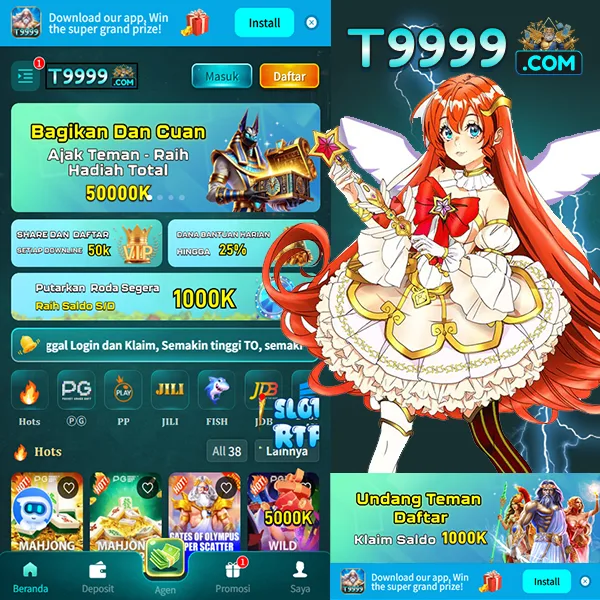 T9999 Bonus Member Baru 100%